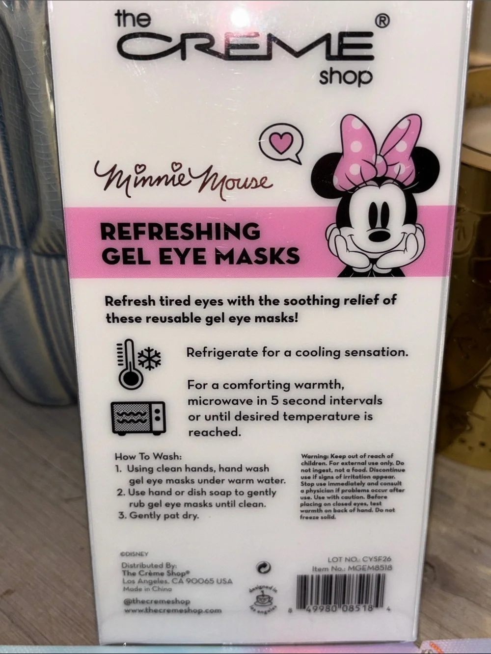 The Crème Shop Bundle, Disney Minnie & Mickey Mouse